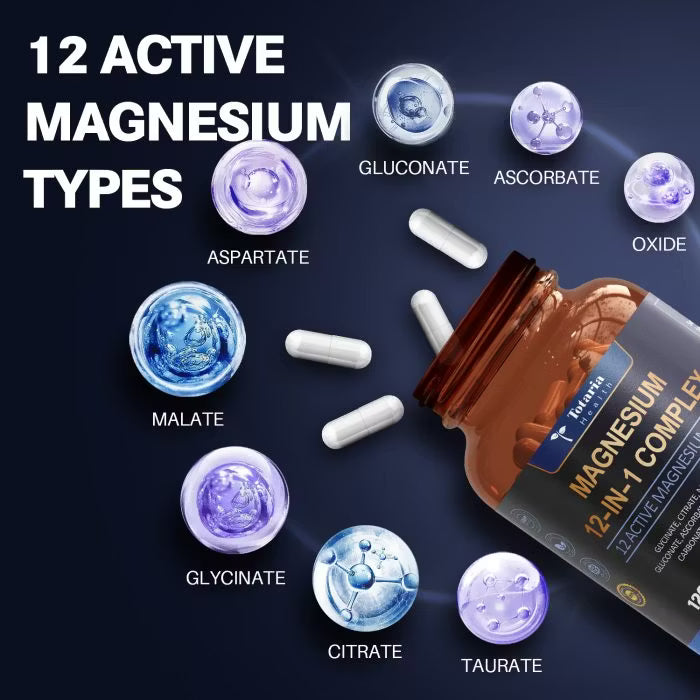 12 in 1 Magnesium Complex Capsules
